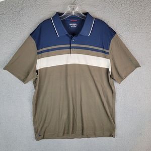 UNTUCKit Mens Bailey Short Sleeve Golf Polo Shirt Size XL